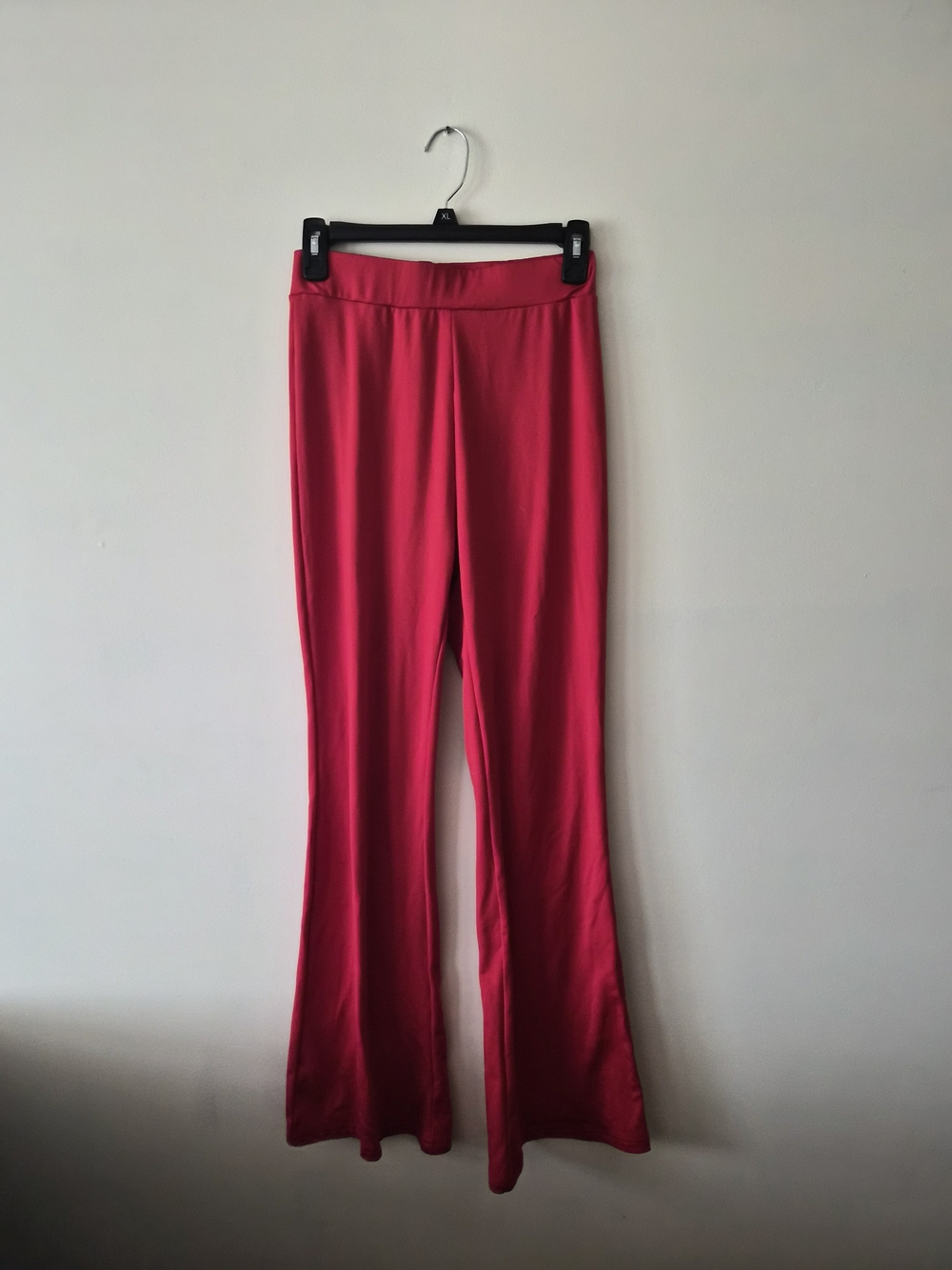 Women's Red Zip-Up Hoodie And Pants Set - Picture 3 of 3